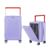 HKM-700819 Compact 18-Inch Suitcase with Laptop Compartment and Wheels for Travel