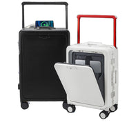 HKM-700819 Compact 18-Inch Suitcase with Laptop Compartment and Wheels for Travel