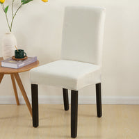 HKM-700819 Elastic Dustproof Chair Cover for Dining and Office Chairs, Polyester and Spandex Material, Adjustable Size 45-60cm Height