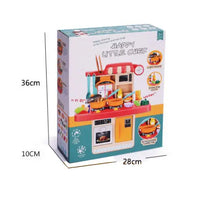 HKM-700883 Deluxe Kitchen Play Set for Children - Interactive Role Play Cooking Toy