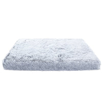 HKM-7009469 Long Pile Square Pet Mat and Detachable Non-Slip Dog Bed for Cats and Dogs, Warm Deep Sleep Sofa