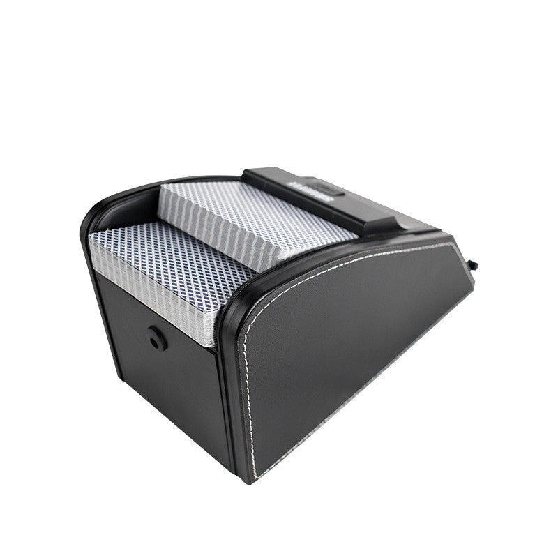 HKM-700947 Automatic Playing Card Shuffler with Two-In-One Shampoo Feature