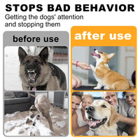 HKM-7010877 Ultrasonic Anti-Bark Device with 3 Adjustable Modes for Dogs, Effective Indoor & Outdoor Bark Control up to 50ft