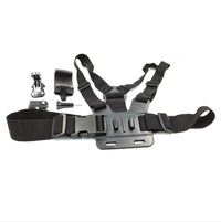 HKM-701139 Adjustable Chest Strap Clip for Mobile Phones and Sports Cameras, Fits 4-6 Inch Devices, Made of Plastic and Nylon