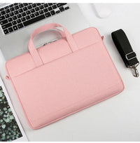 HKM-701139 Waterproof Canvas Laptop Bag for 13 to 15.6 Inch Devices - Portable and Stylish
