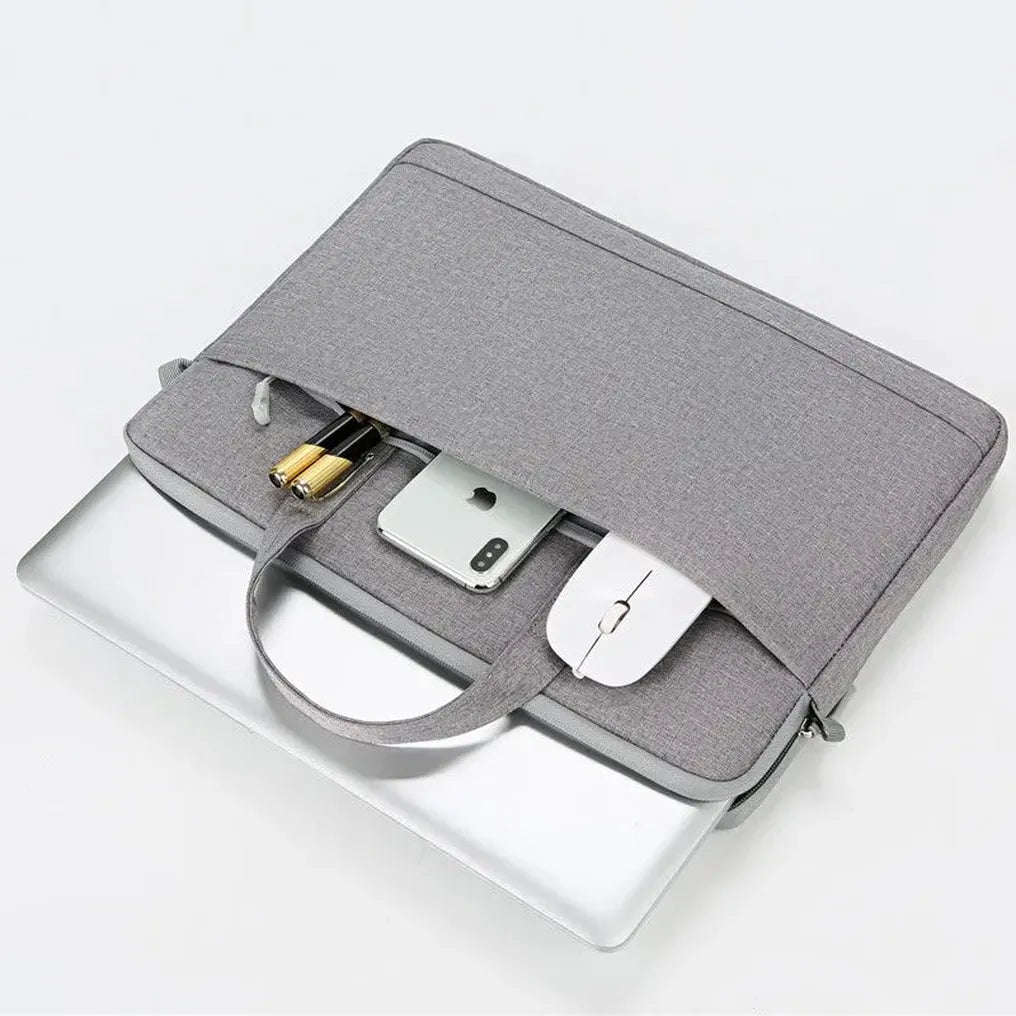 HKM-701139 Waterproof Canvas Laptop Bag for 13 to 15.6 Inch Devices - Portable and Stylish
