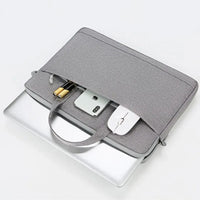 HKM-701139 Waterproof Canvas Laptop Bag for 13 to 15.6 Inch Devices - Portable and Stylish