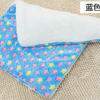 HKM-7011645 Cozy Cotton Pet Blanket Bed Mat for Cats and Dogs - Warm Kennel Cushion for Autumn & Winter