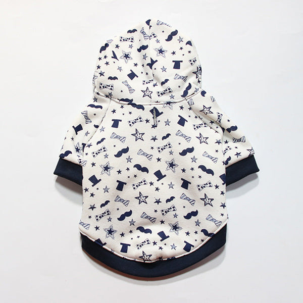 HKM-7012669 Casual Spring/Summer Dog Clothes for Pugs and French Bulldogs - XS to L Sizes Available