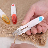 HKM-701267 U-Shaped Stainless Steel Scissors with Safety Cover - Colorful Options Available