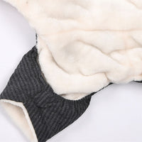HKM-7013949 Cozy Cotton and Wool Teddy Dog Apparel for Autumn and Winter