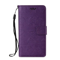 HKM-701459 Premium Flip Mobile Phone Case - PU + TPU, Shockproof, Antiskid, Wear-Resistant Protection