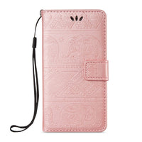 HKM-701459 Premium Flip Mobile Phone Case - PU + TPU, Shockproof, Antiskid, Wear-Resistant Protection