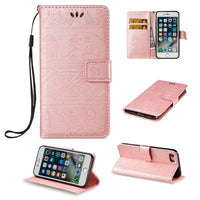 HKM-701459 Premium Flip Mobile Phone Case - PU + TPU, Shockproof, Antiskid, Wear-Resistant Protection
