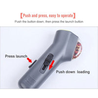 HKM-7014845 Interactive Pet Snack Launcher for Dogs and Cats, Outdoor Treat Catapult Toy, Easy Grip Feeding Tool