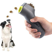 HKM-7014845 Interactive Pet Snack Launcher for Dogs and Cats, Outdoor Treat Catapult Toy, Easy Grip Feeding Tool
