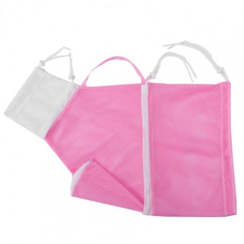 HKM-7015229 Pet Bath Bag - Fabric Cleaning Solution in Green & White, Pink & White, Off-White Options