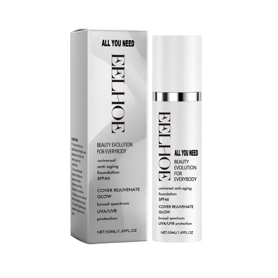 HKM-701651 Moisturizing Liquid Foundation with Sun Protection and Hyaluronic Acid
