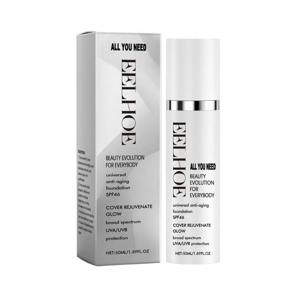 HKM-701651 Moisturizing Liquid Foundation with Sun Protection and Hyaluronic Acid