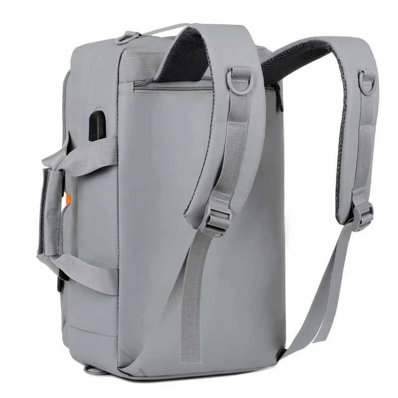 HKM-701651 Multi-Functional Waterproof Computer Backpack with USB Charging for Business, School, and Travel