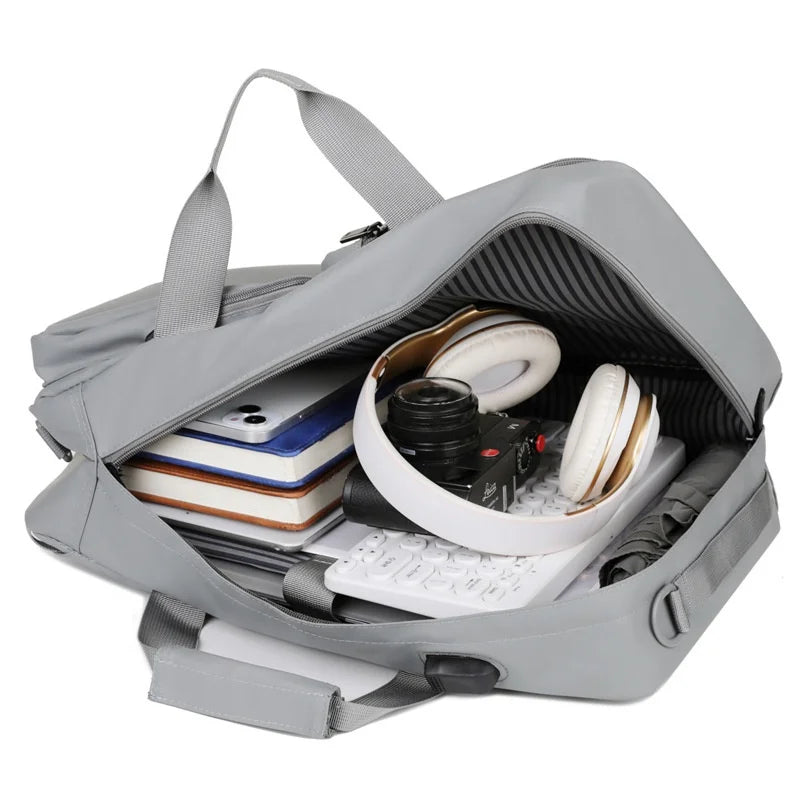 HKM-701651 Multi-Functional Waterproof Computer Backpack with USB Charging for Business, School, and Travel