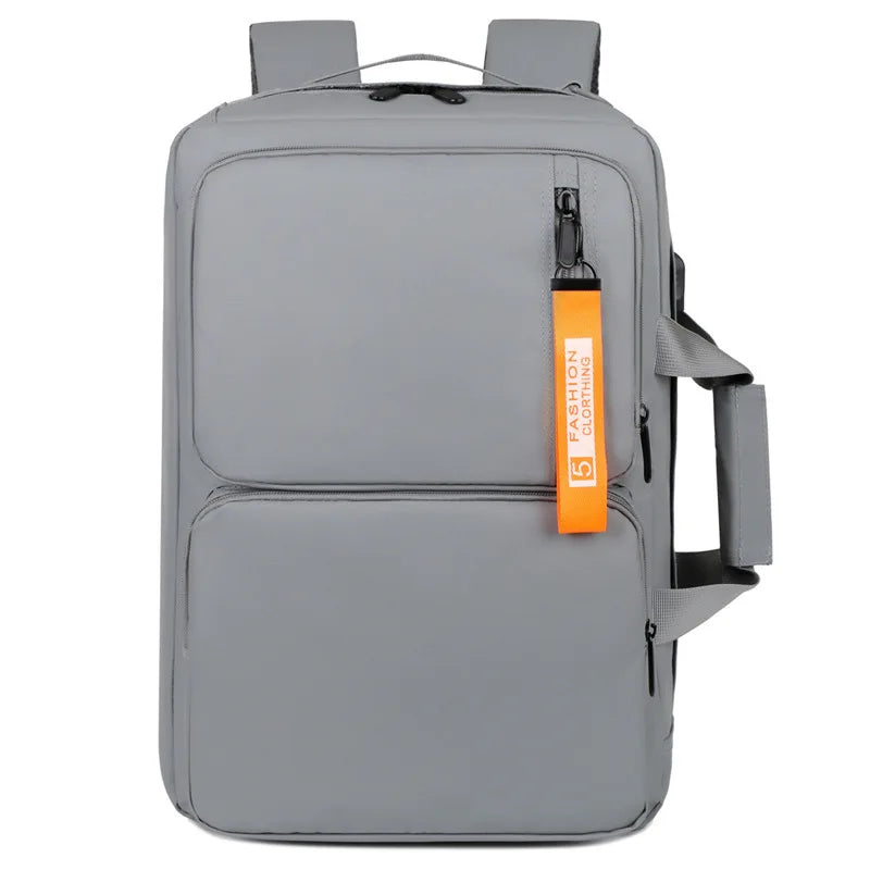 HKM-701651 Multi-Functional Waterproof Computer Backpack with USB Charging for Business, School, and Travel