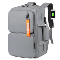 HKM-701651 Multi-Functional Waterproof Computer Backpack with USB Charging for Business, School, and Travel