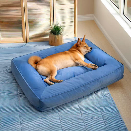 HKM-7017405 Orthopedic Dog Bed with Full Surround Support ¨C Waterproof Oxford Cloth, Various Sizes Available