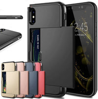 HKM-701843 Shockproof Hybrid Phone Case for iPhone Models - TPU Material, Solid Color Options