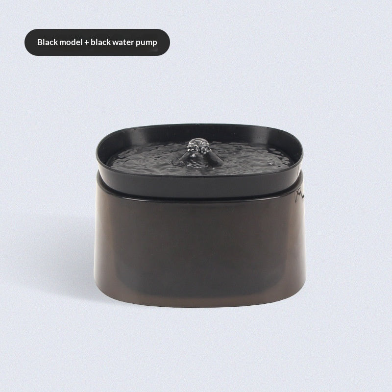 HKM-7019197 Automatic Cat Water Fountain with Water-Level Cutoff Pump - Multiple Colors Available