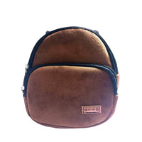 HKM-7019581 Portable Flannel Backpack for Pets - Snack Carrier for Cats and Dogs
