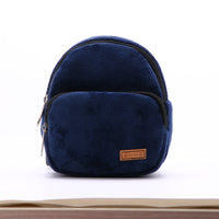 HKM-7019581 Portable Flannel Backpack for Pets - Snack Carrier for Cats and Dogs