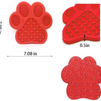 HKM-7020605 Peanut Butter Dog Licking Mat with Suction Cups for Bathing, Grooming, and Slow Feeding