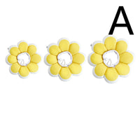 HKM-7021117 Waterproof Anti-Bite Anti-Licking Cat Soft Collar in Stylish Sunflower and Heart Designs