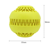 HKM-7023933 Natural Rubber Dog Molar Ball - Toothbrush Design for Effective Dental Cleaning, Available in Blue and Green