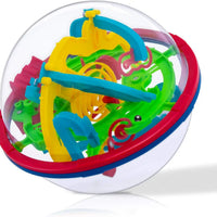 HKM-702547 3D IQ Puzzle Maze Ball Toy for Kids and Adults - Engaging Educational Fun
