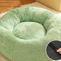 HKM-7028925 Cozy Round Plush Pet Nest in Various Sizes and Colors