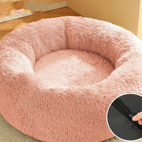 HKM-7028925 Cozy Round Plush Pet Nest in Various Sizes and Colors