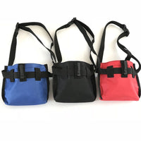 HKM-7031101 Pet Snack Bag for Training Outings - Blue, Black, Red, Oxford Cloth, 22x18x5 cm