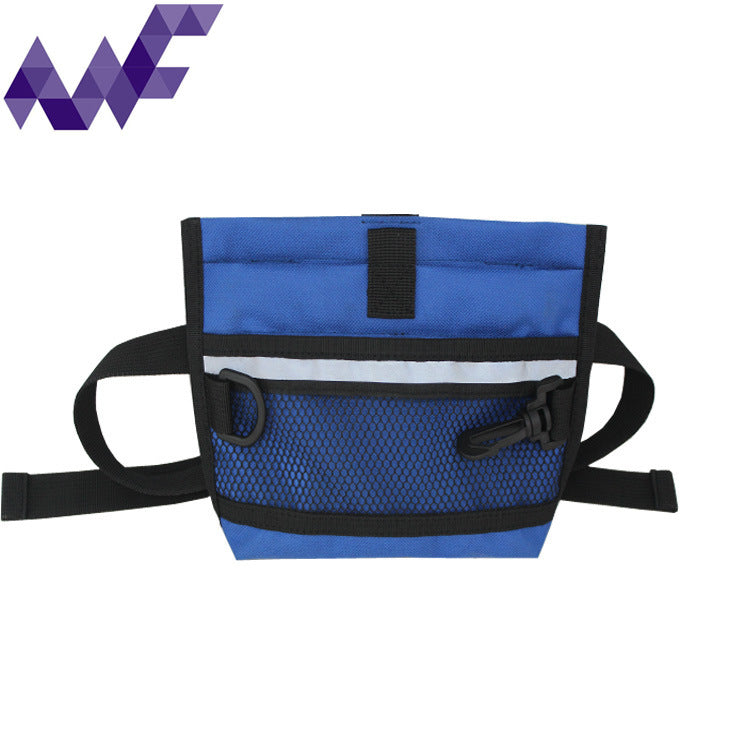 HKM-7031101 Pet Snack Bag for Training Outings - Blue, Black, Red, Oxford Cloth, 22x18x5 cm