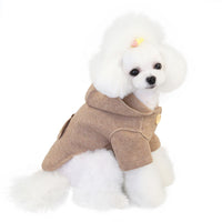 HKM-7033021 Pet Woolen Coat - Casual Cotton Vest for Dogs, Available in Multiple Sizes