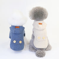 HKM-7033021 Pet Woolen Coat - Casual Cotton Vest for Dogs, Available in Multiple Sizes