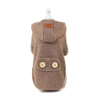 HKM-7033021 Pet Woolen Coat - Casual Cotton Vest for Dogs, Available in Multiple Sizes