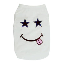 HKM-703315 Leisure Polyester Smiley Pet Vest for Dogs