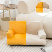 HKM-7034685 Comfortable High Backrest Pet Sofa - Stylish Doghouse Cathouse Mattress in Multiple Colors