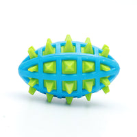HKM-7036093 Indestructible Dog Teether Ball with Dental Cleaning Texture for Interactive Play
