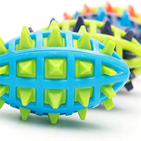 HKM-7036093 Indestructible Dog Teether Ball with Dental Cleaning Texture for Interactive Play