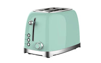 HKM-703635 Electric Retro Toaster for 2 Slices with 1-6 Level Bread Baking Function