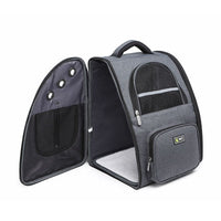 HKM-7036861 Pet Carrier Backpack for Small Pets - Cation and DTY Material, Medium Hardness, 43x41x10 cm