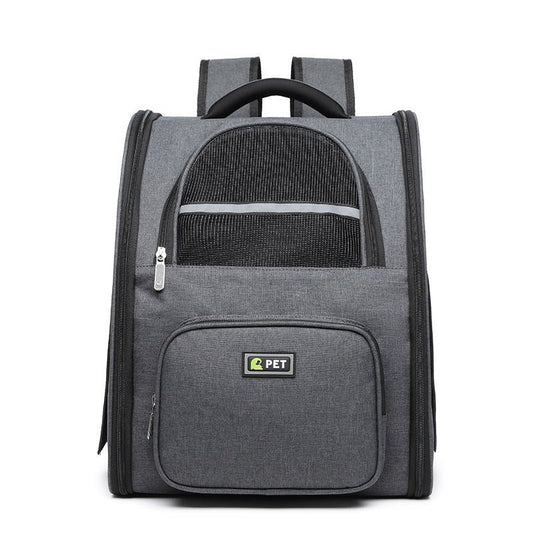 HKM-7036861 Pet Carrier Backpack for Small Pets - Cation and DTY Material, Medium Hardness, 43x41x10 cm